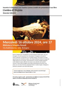 16 ottobre 2024 Lorena Lusetti alla Biblioteca Orlando Pezzoli di Bologna